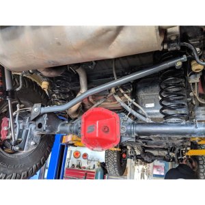 Jeep Wrangler JLU HD Adjustable Rear Track Bar - Synergy Mfg - HD Adjustable - `18-`27